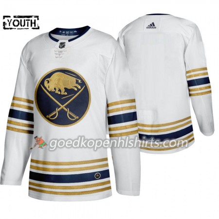 Buffalo Sabres Blank 50th Anniversary Adidas 2019-2020 Wit Authentic Shirt - Kinderen